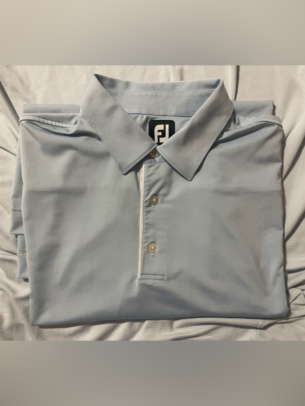 FJ Light Blue Golf Polo